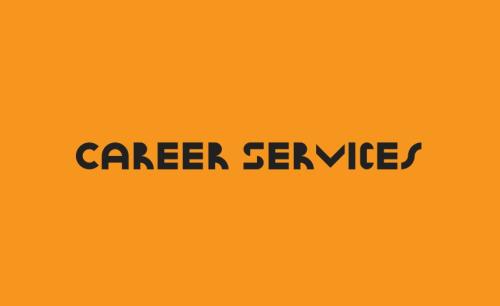 Career advising, integrated advising bars, internship and job searching, funding opportunities, internship and job boards and mu