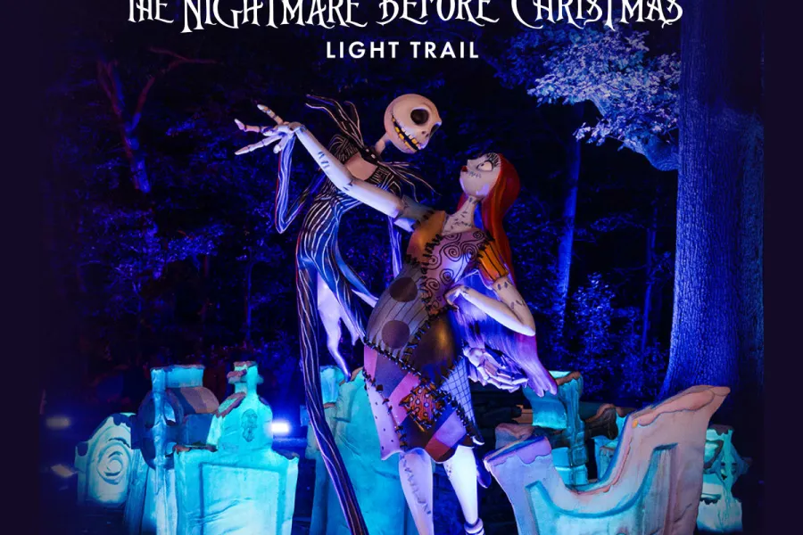 Disney Tim Burton’s The Nightmare Before Christmas Light Trail